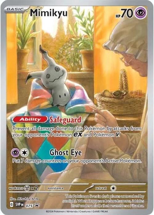 Mimikyu - 075 (SVP075) – Scarlet & Violet: Black Star Promos | Order Today