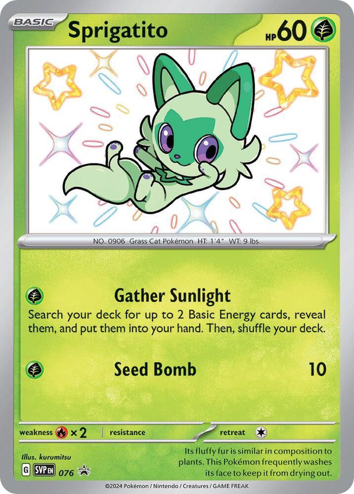Sprigatito (076) – Scarlet & Violet: Black Star Promos - Shop Now