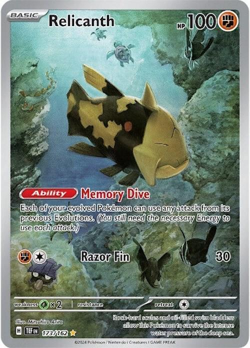 Relicanth (173/162) – Scarlet & Violet: Temporal Forces – Buy Now