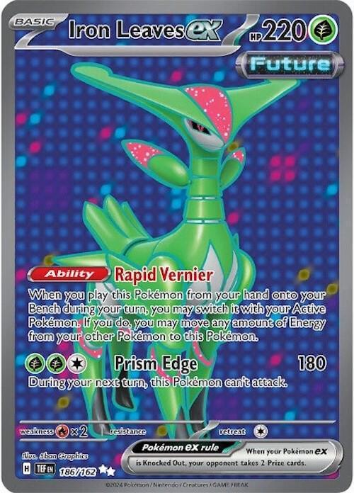 Iron Leaves ex (186/162) – Scarlet & Violet: Temporal Forces | Shop Today
