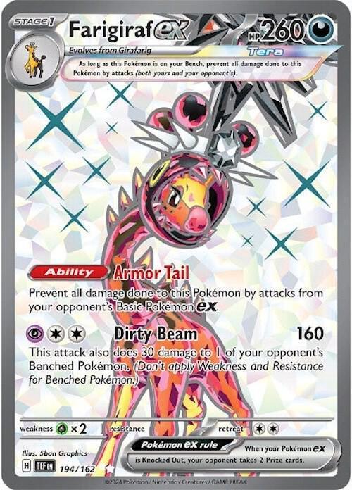 Farigiraf ex (194/162) – Scarlet & Violet: Temporal Forces | Order Today