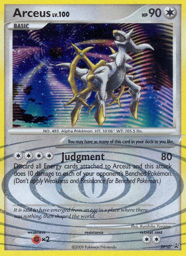Arceus (DP50) – Diamond & Pearl: Black Star Promos – Buy Now