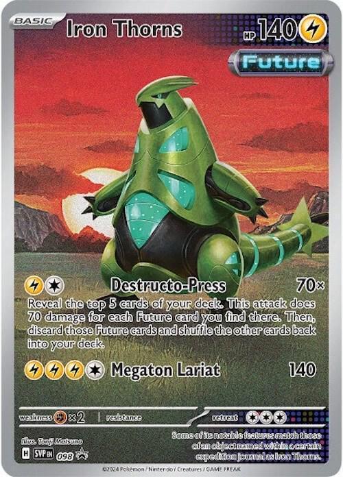 Iron Thorns (098) – Scarlet & Violet: Black Star Promos - Shop Now