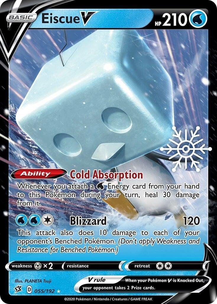 Eiscue V (055/192) – Sword & Shield: Rebel Clash - Authentic Card