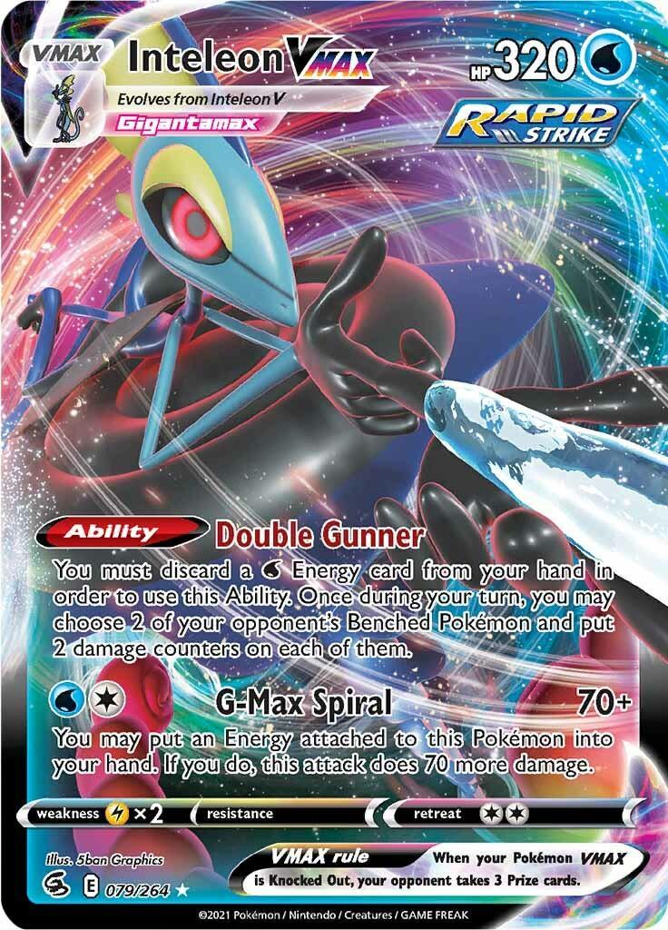 Inteleon VMAX (079/264) – Sword & Shield: Fusion Strike | Order Today