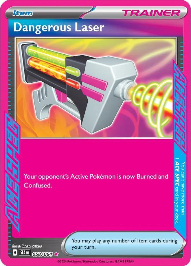 Dangerous Laser (058/064) – Scarlet & Violet: Shrouded Fable - Shop Now