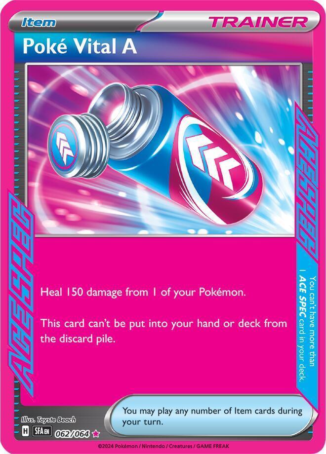 Poke Vital A (062/064) – Scarlet & Violet: Shrouded Fable - Authentic Card