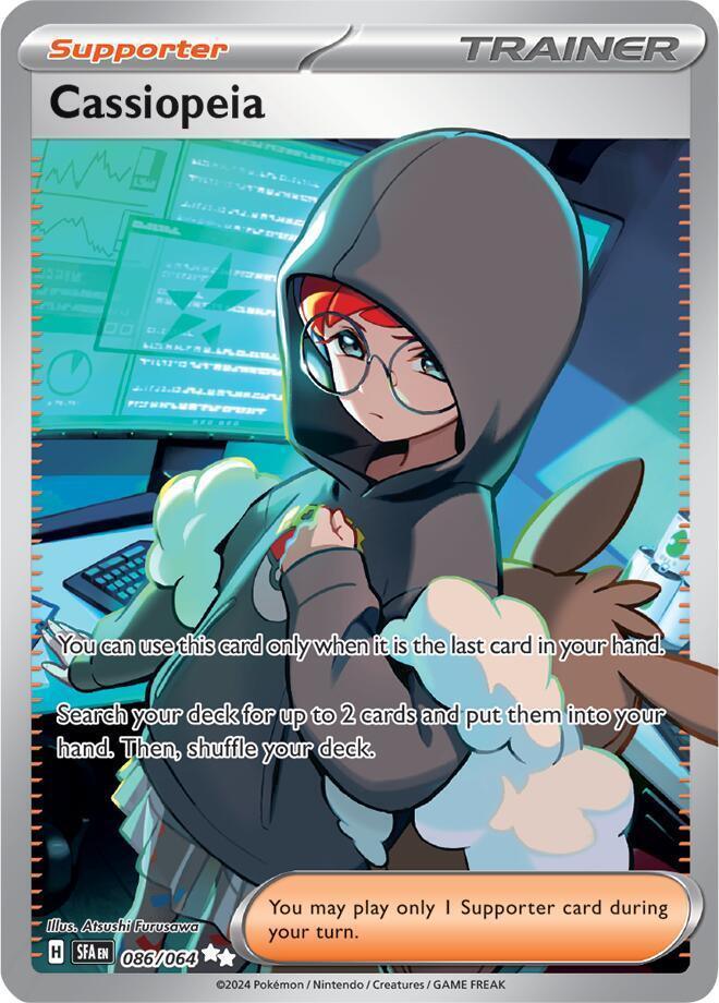 Cassiopeia (086/064) – Scarlet & Violet: Shrouded Fable - Authentic Card