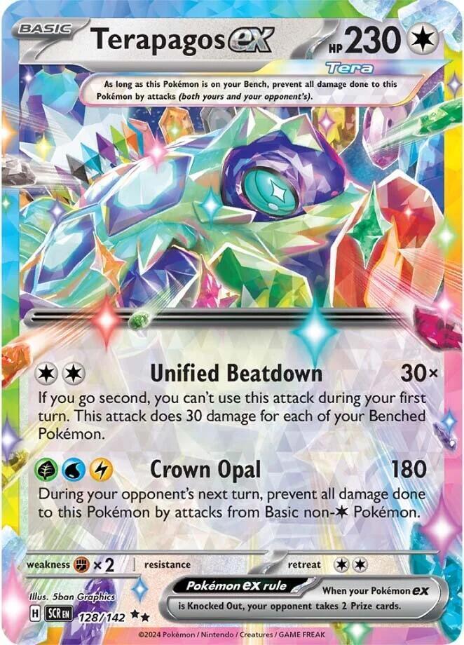 Terapagos ex (128/142) – Scarlet & Violet: Stellar Crown | Buy Online