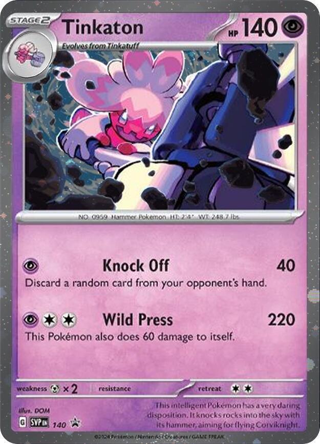 Tinkaton (SVP140) – SV: Scarlet & Violet Promo Cards – Buy Now