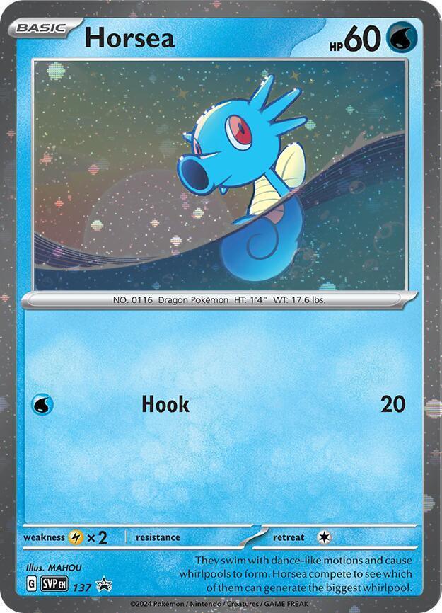 Horsea (SVP137) – SV: Scarlet & Violet Promo Cards - Shop Now