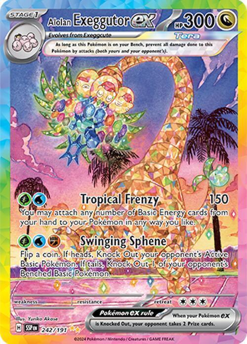 Alolan Exeggutor ex (242/191) – Scarlet & Violet: Surging Sparks – Buy Now