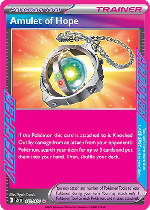 Amulet of Hope (162/191) – Scarlet & Violet: Surging Sparks – Buy Now