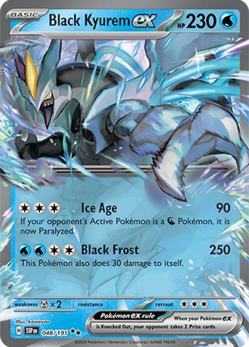 Black Kyurem ex (048/191) – Scarlet & Violet: Surging Sparks | Order Now
