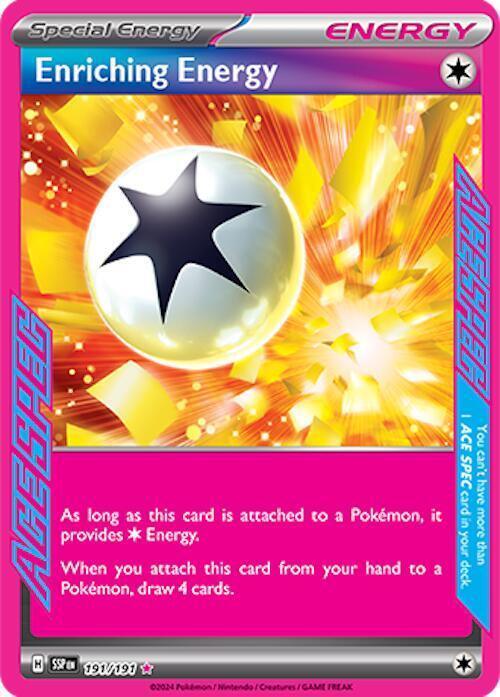Enriching Energy (191/191) – Scarlet & Violet: Surging Sparks | Fast Shipping