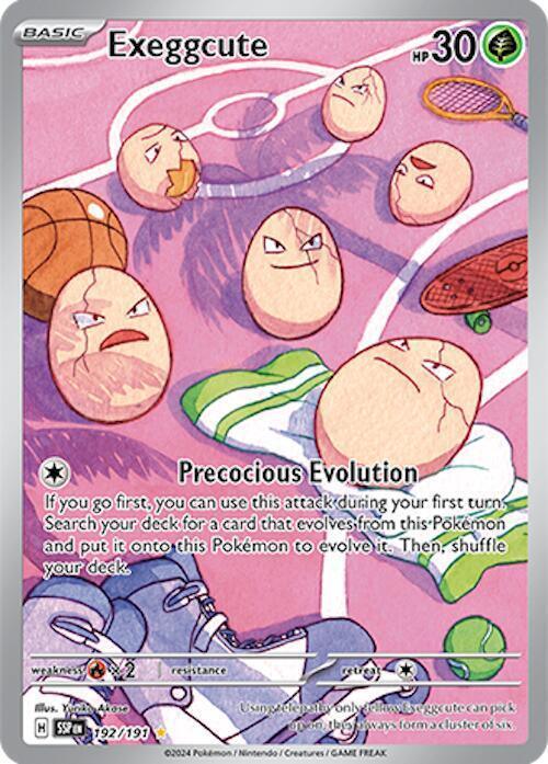 Exeggcute (192/191) – Scarlet & Violet: Surging Sparks – For Sale