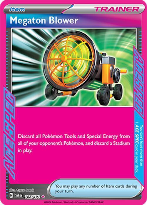 Megaton Blower (182/191) – Scarlet & Violet: Surging Sparks – Buy Now