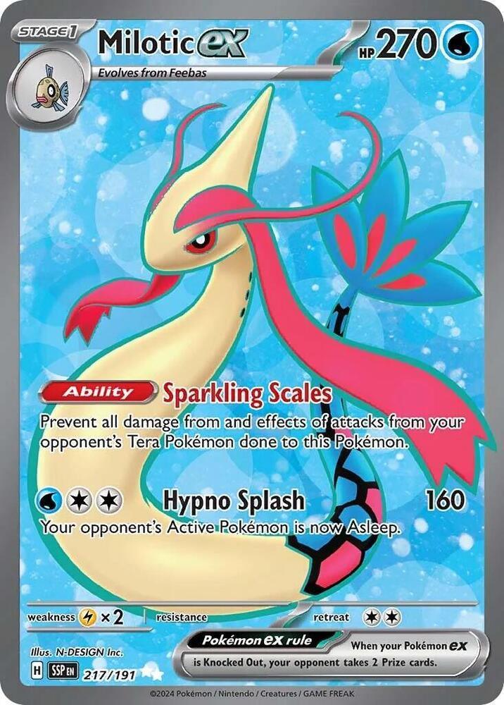 Milotic ex (217/191) – Scarlet & Violet: Surging Sparks | Shop Today