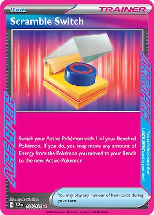 Scramble Switch (186/191) – Scarlet & Violet: Surging Sparks | Fast Shipping