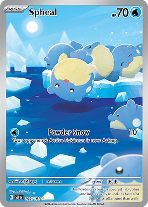 Spheal (199/191) – Scarlet & Violet: Surging Sparks | Shop Today
