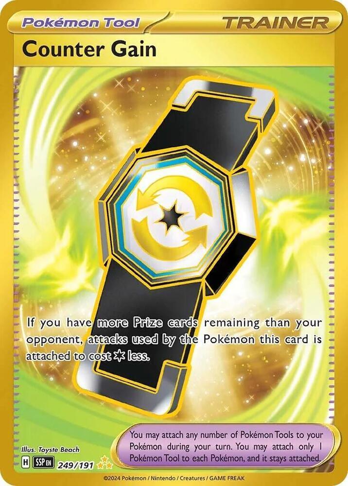 Counter Gain (249/191) – Scarlet & Violet: Surging Sparks - In Stock Now