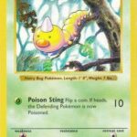 Weedle (69/102) – Base Set Shadowless Unlimited - Authentic Card
