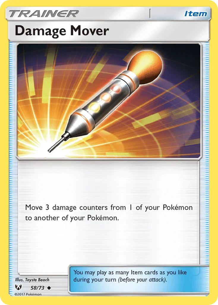 Damage Mover (58/73) – Sun & Moon: Shining Legends – Buy Now