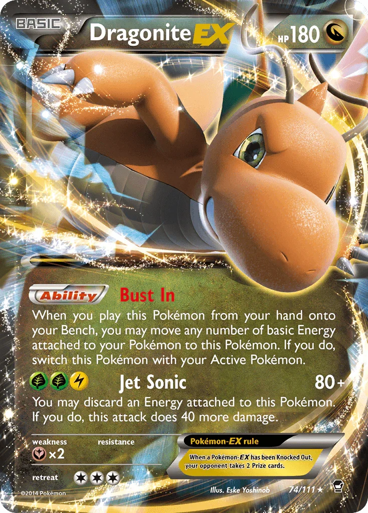 Dragonite EX (74/111) – XY: Furious Fists | Shop Today