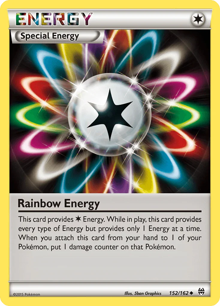 Rainbow Energy (152/162) – XY: BREAKthrough - Authentic Card