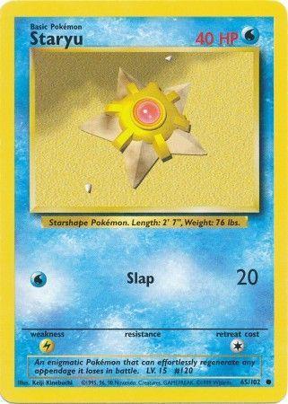 Staryu (65/102) – Base Set Unlimited | Buy Online