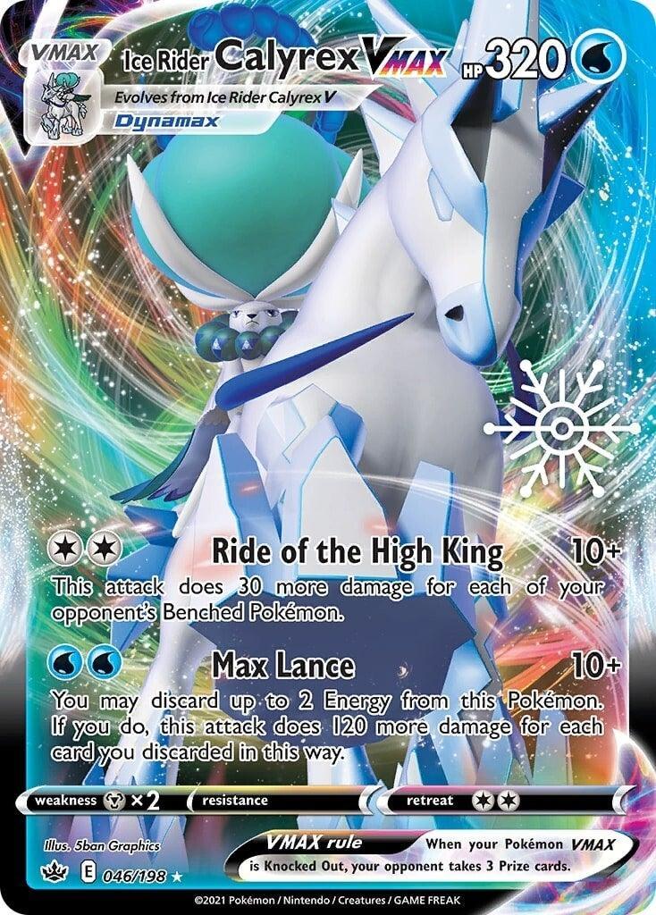 Ice Rider Calyrex VMAX (046/198) – Sword & Shield: Chilling Reign – Buy Now