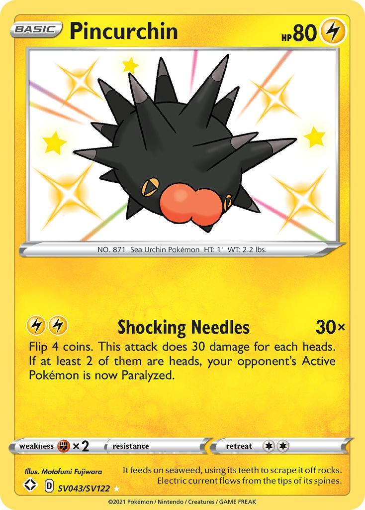 Pincurchin (SV043/SV122) – Sword & Shield: Shining Fates - Shop Now