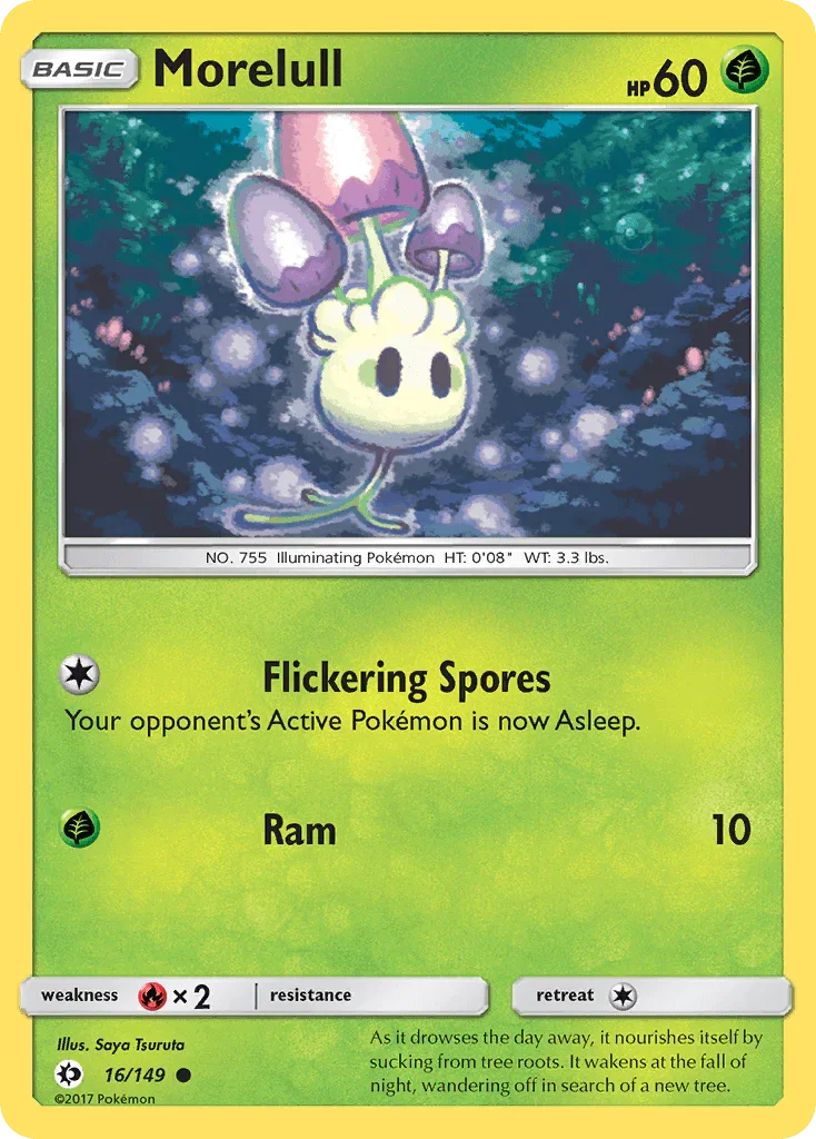 Morelull (16/149) – Sun & Moon: Base Set – For Sale