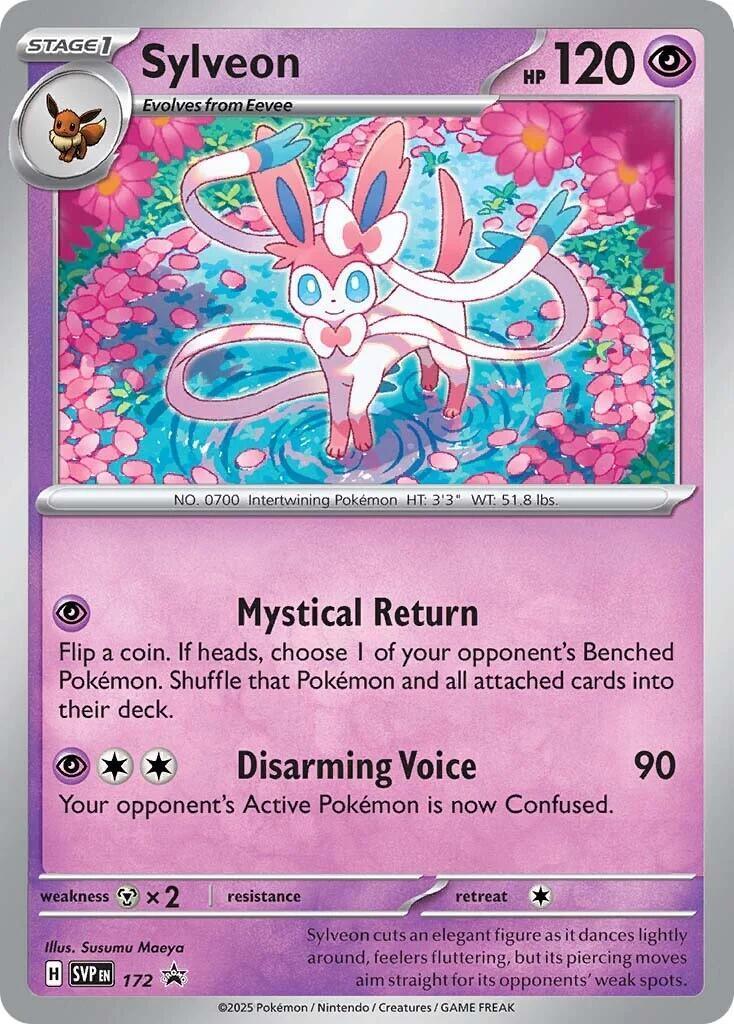 Sylveon (SVP172) – Scarlet & Violet: Black Star Promos - Shop Now
