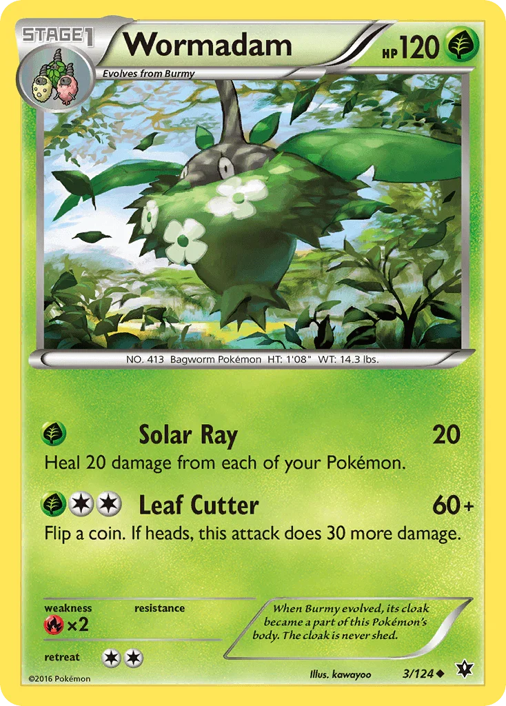 Wormadam (3/124) – XY: Fates Collide | Buy Online