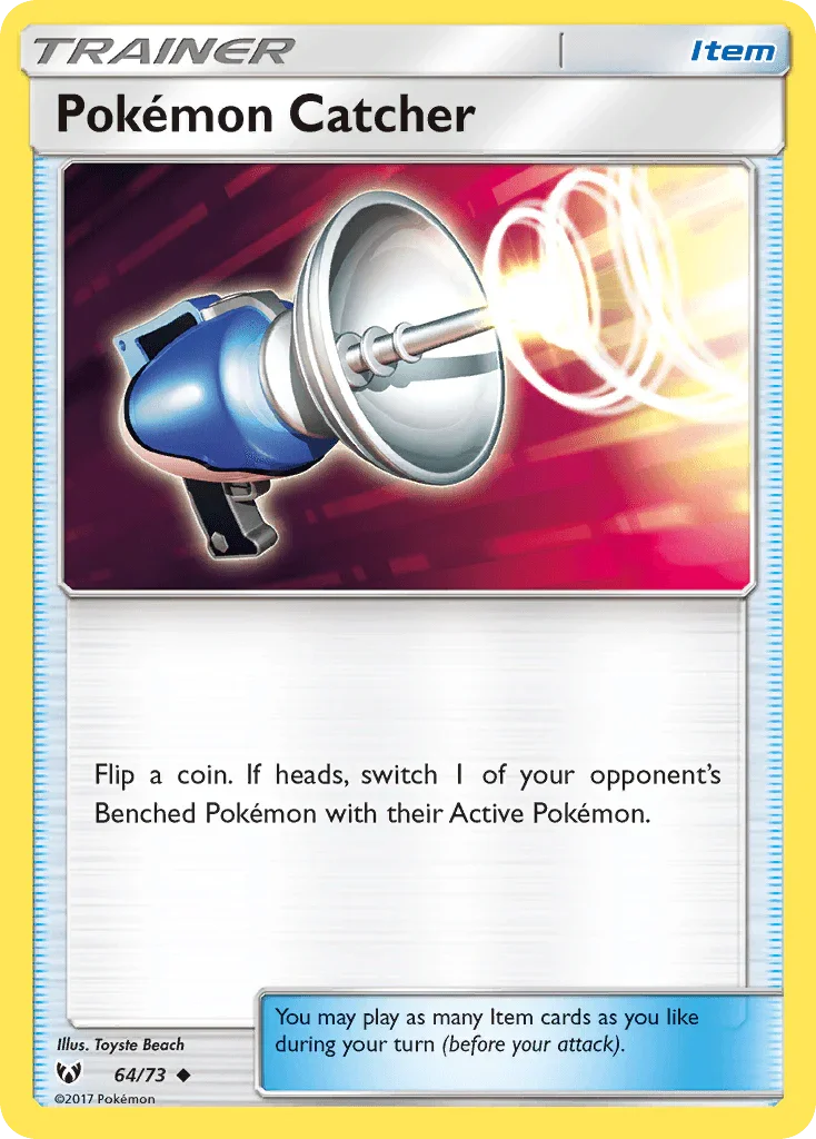 Pokemon Catcher (64/73) – Sun & Moon: Shining Legends | Order Now