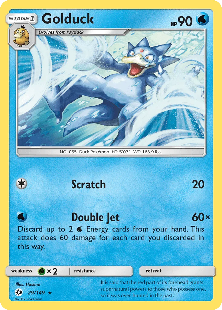 Golduck (29/149) – Sun & Moon: Base Set – For Sale