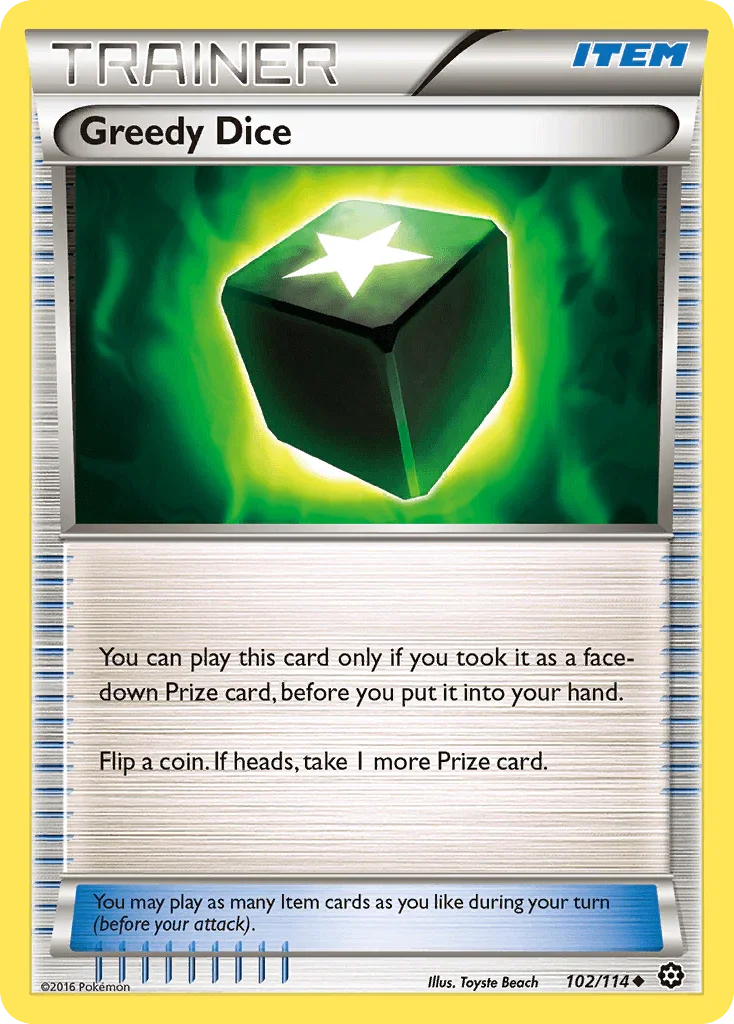 Greedy Dice (102/114) – XY: Steam Siege – Buy Now