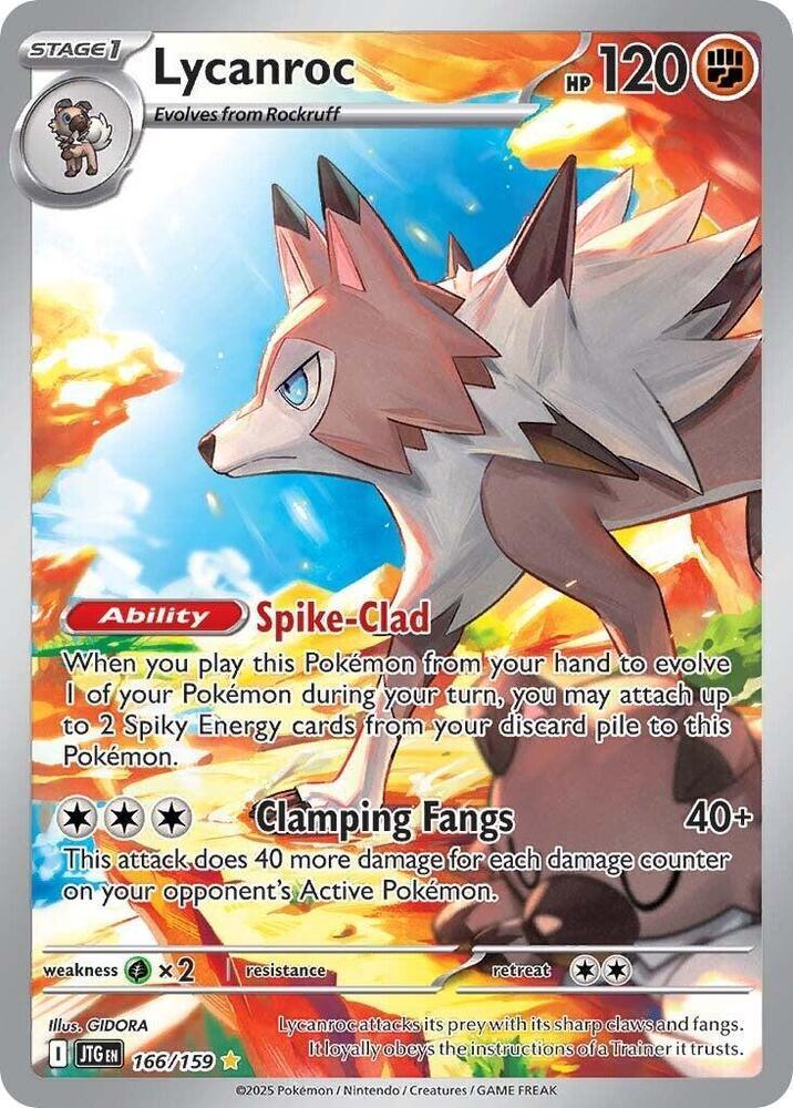 Lycanroc (166/159) – Scarlet & Violet: Journey Together - Shop Now