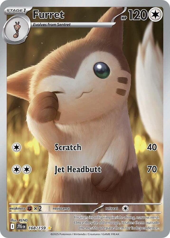 Furret (168/159) – Scarlet & Violet: Journey Together | Buy Online