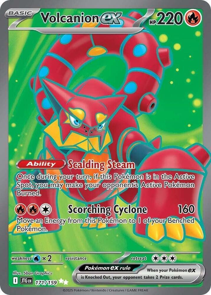 Volcanion ex (171/159) – Scarlet & Violet: Journey Together | Buy Online