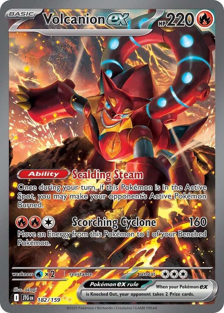 Volcanion ex (182/159) – Scarlet & Violet: Journey Together - Shop Now