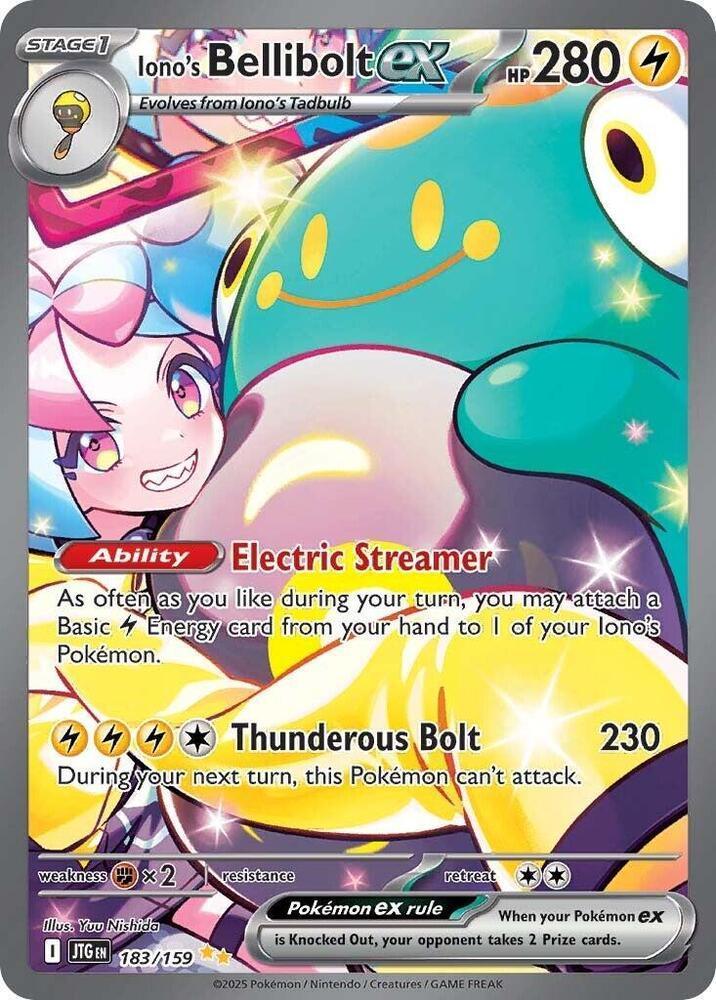 Iono's Bellibolt ex (183/159) – Scarlet & Violet: Journey Together | Shop Today