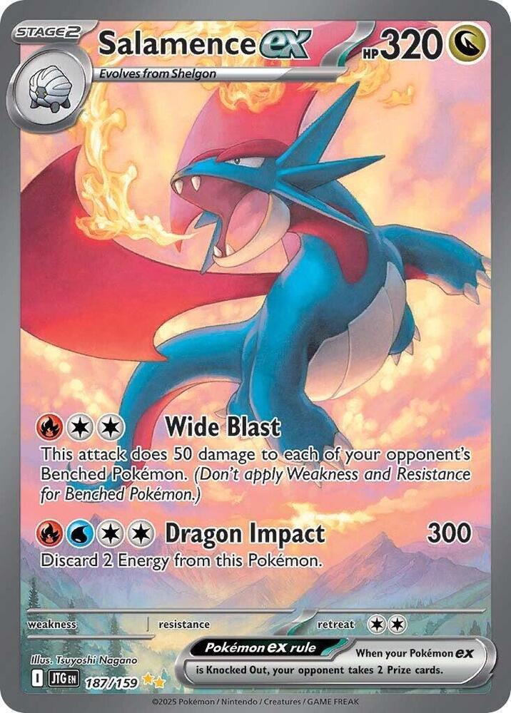 Salamence ex (187/159) – Scarlet & Violet: Journey Together | Buy Online