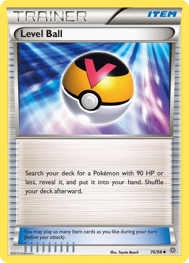 Level Ball (76/98) – XY: Ancient Origins - In Stock Now