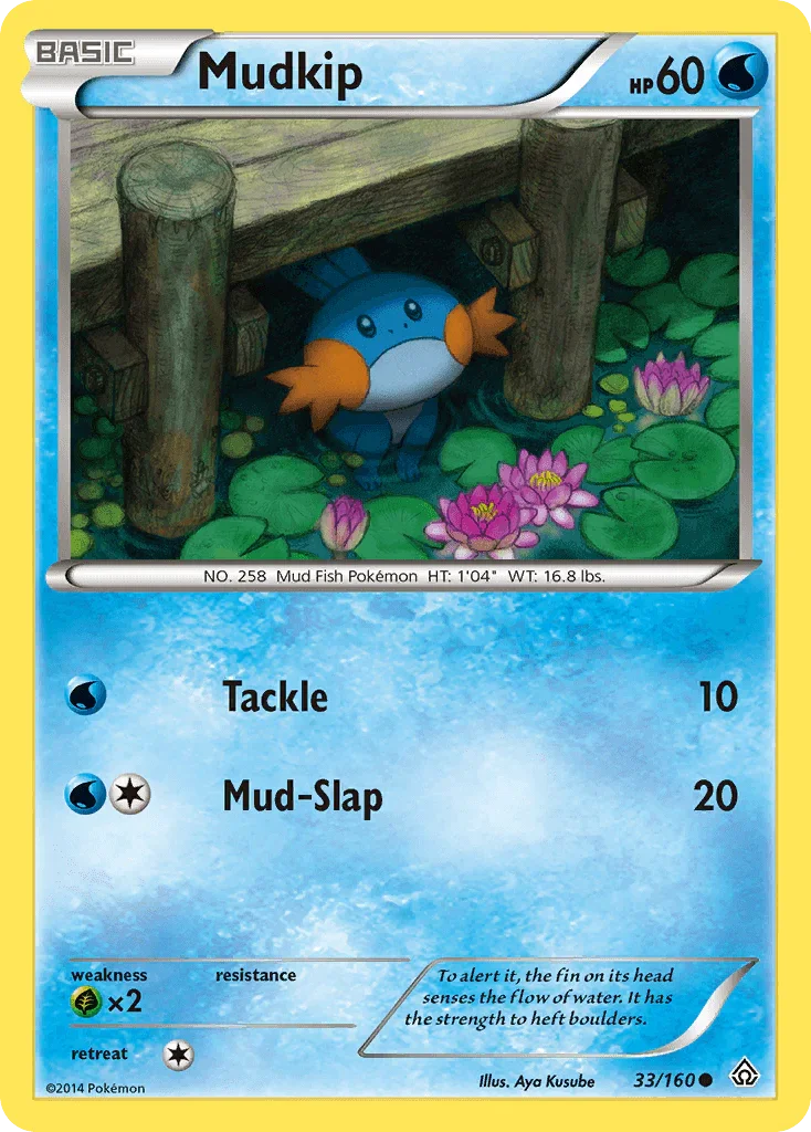 Mudkip (33/160) – XY: Primal Clash | Buy Online