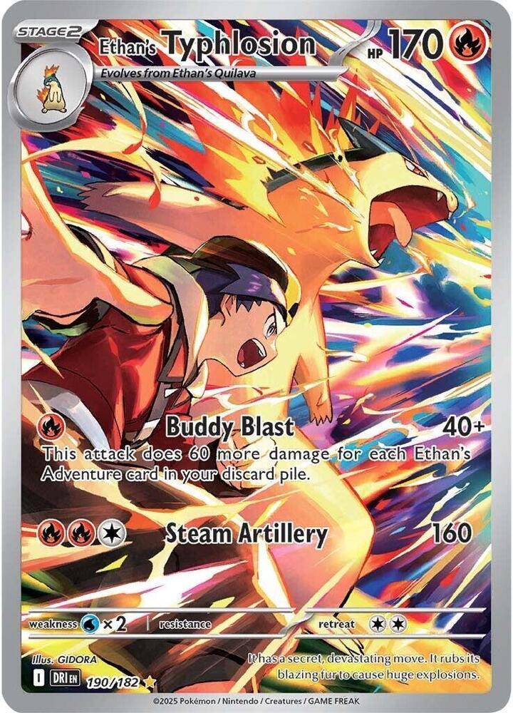 Ethan's Typhlosion (190/182) – Scarlet & Violet: Destined Rivals | Order Today