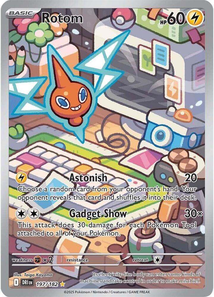 Rotom (197/182) – Scarlet & Violet: Destined Rivals - In Stock Now