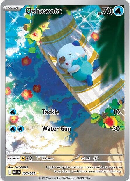 Oshawott (105/086) – Scarlet & Violet: White Flare – Buy Now