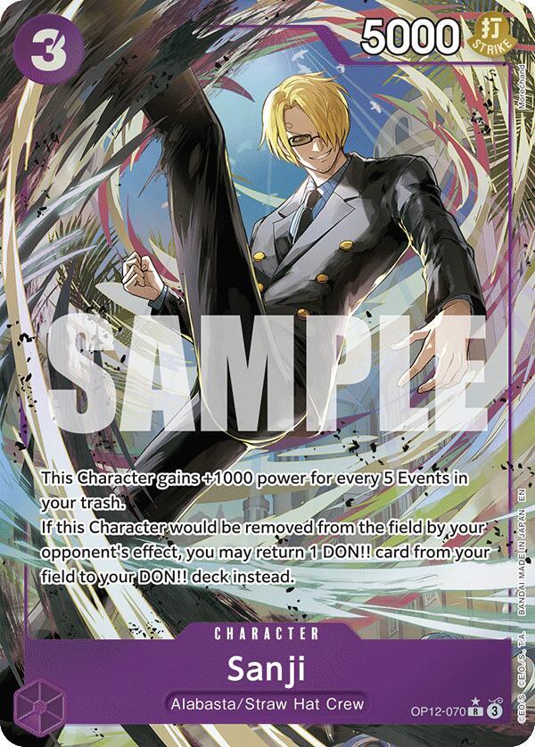Sanji (OP12-070) – Legacy of the Master | Buy Online